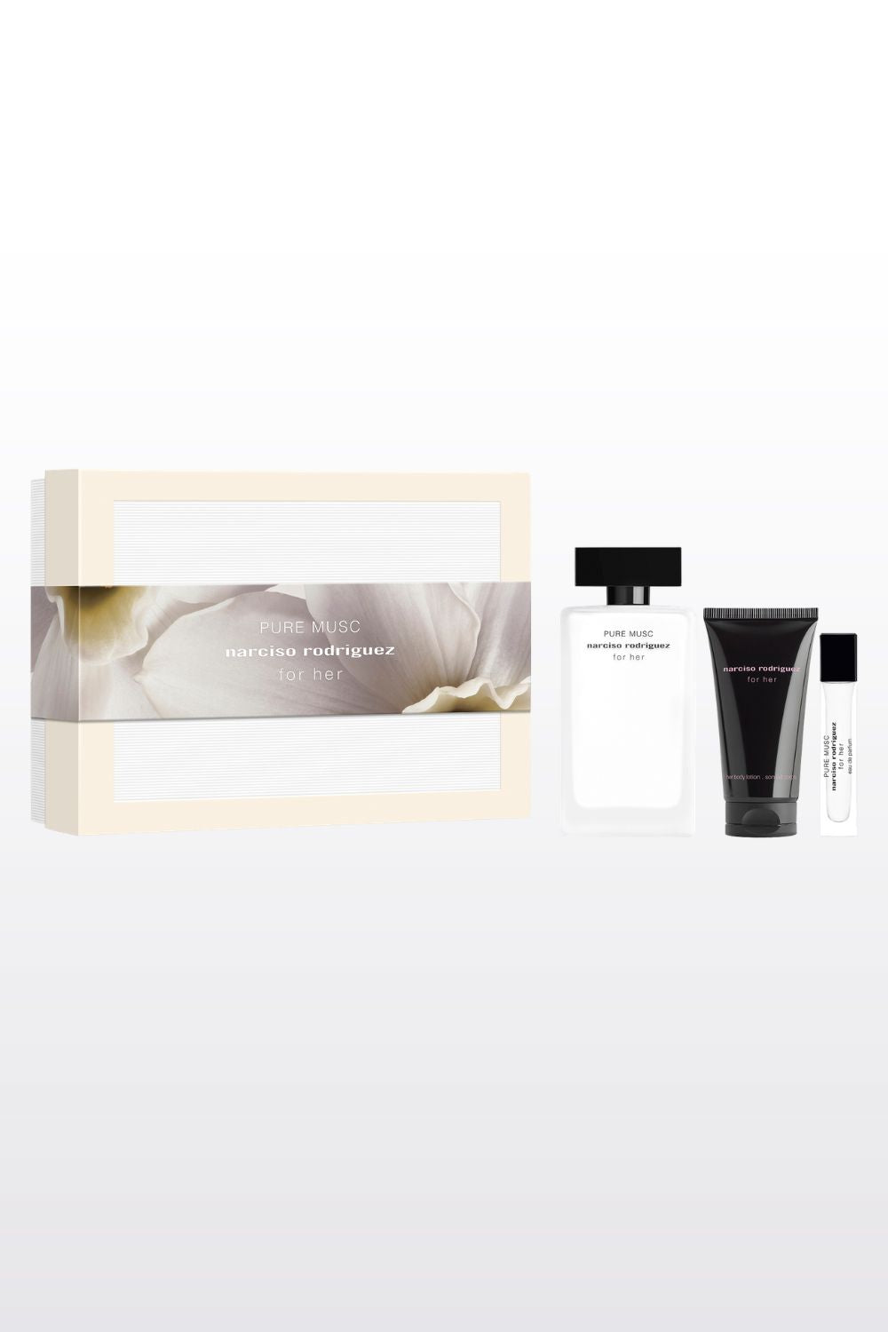 מארז בישום לאישה 100 מ"ל + 10 מ"ל + תחליב גוף 50 מ"ל PURE MUSC E.D.P