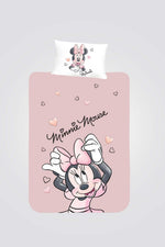 סט מצעים מיטה וחצי לילדים 120/200 ס"מ MINNIE BOW | רד צ'ילי