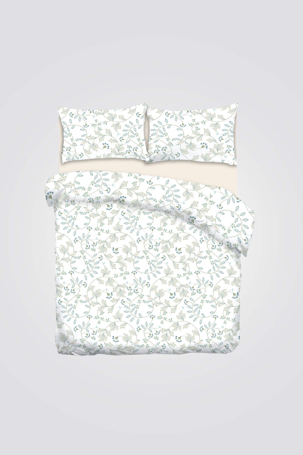 סט מצעים זוגי כותנה 160/200 ס"מ דגם הדר | פרייבט קולקשיין