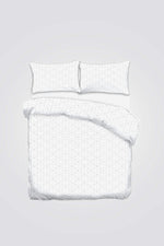 סט מצעים זוגי כותנה 160/200 ס"מ דגם רביד | פרייבט קולקשיין 