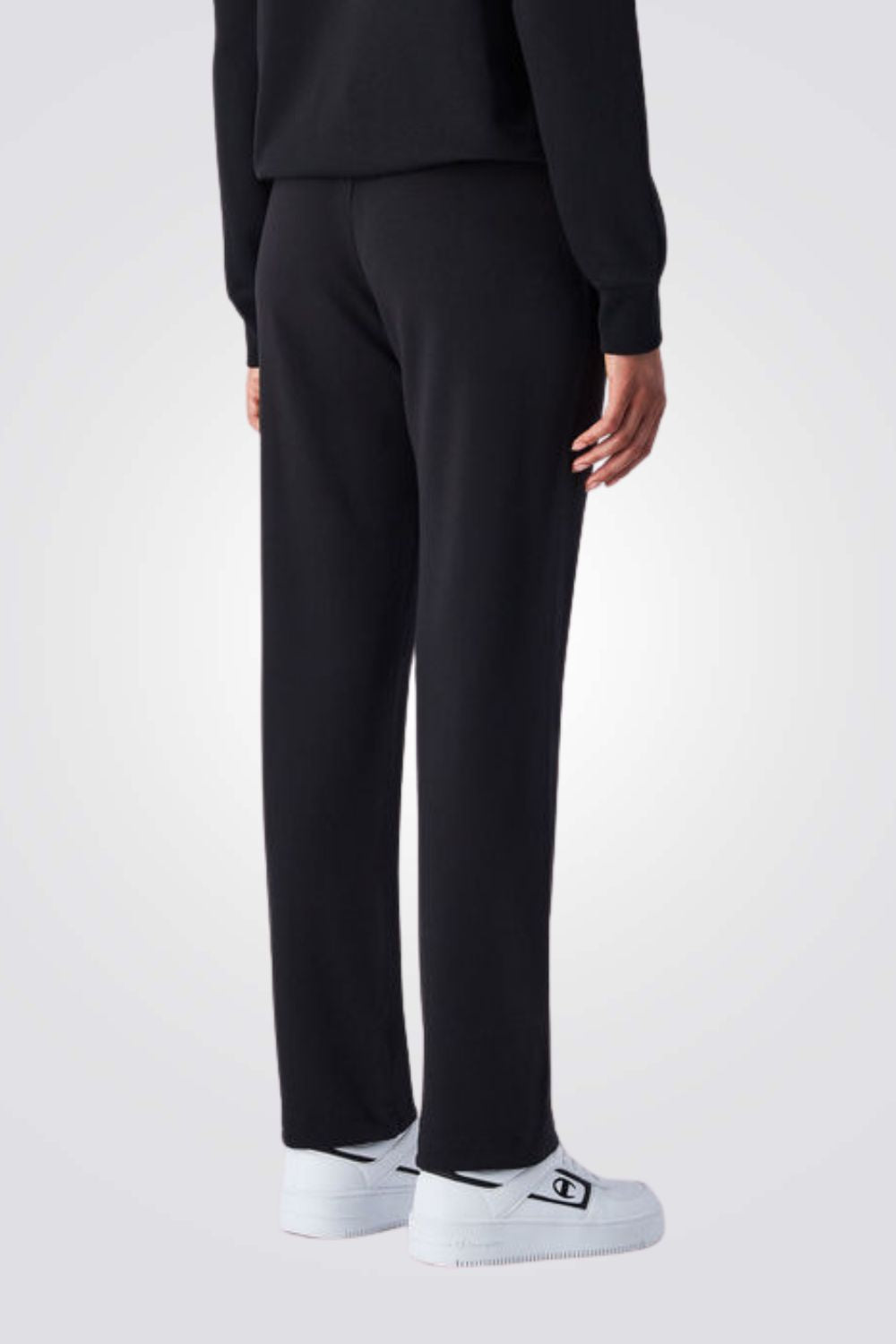 מכנסי טרנינג ארוכים בצבע שחור
