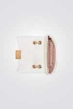 תיק צד קטן GWYN בצבע שמנת