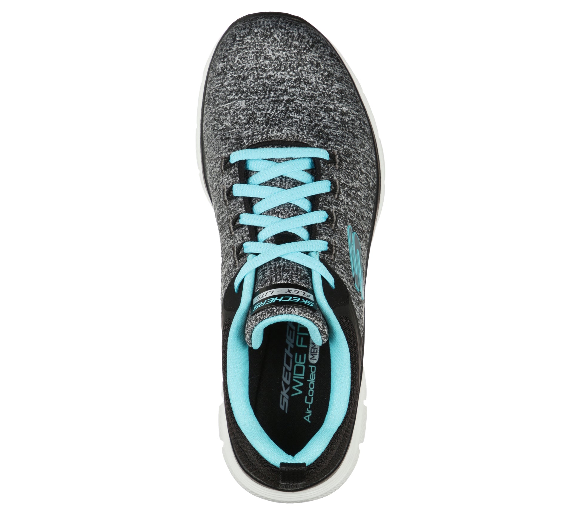 נעלי ספורט לנשים Air-Cooled MF Machine Wash בצבע אפור שחור ותכלת