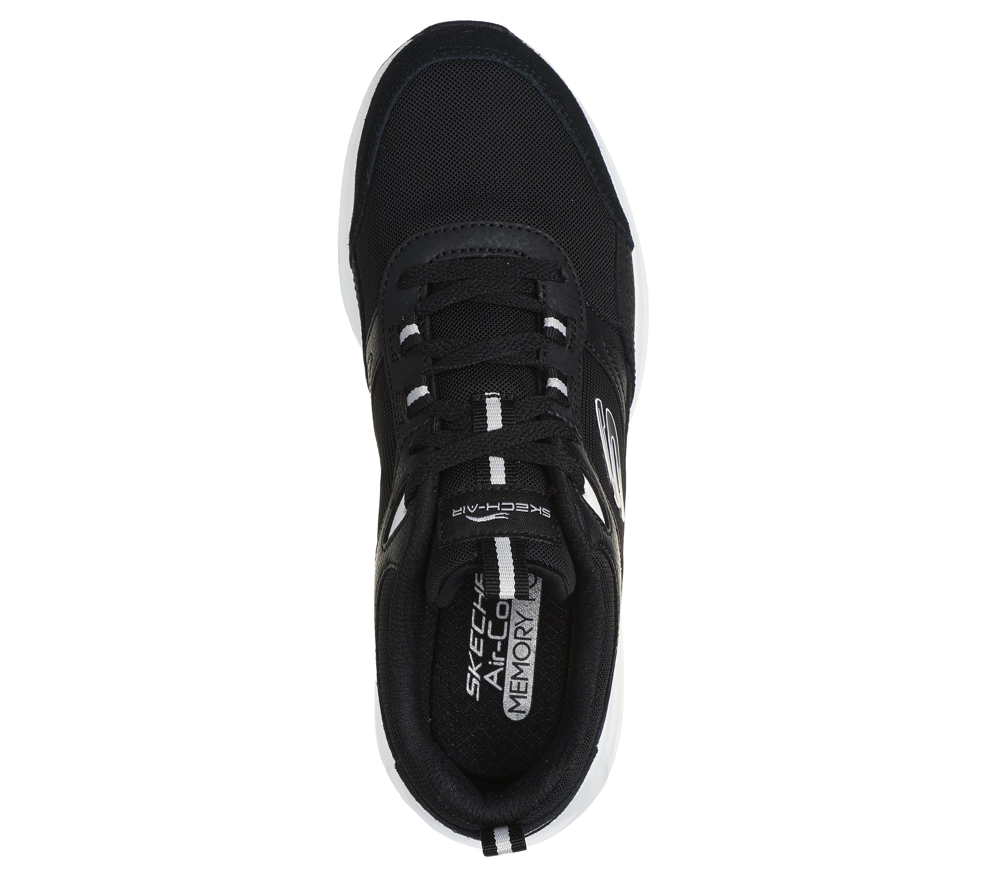נעלי ספורט לנשים Air Court - Retro Avenue בצבע שחור ולבן