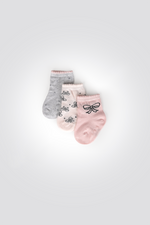 מארז שלושה זוגות גרביים פפיון | דלתא