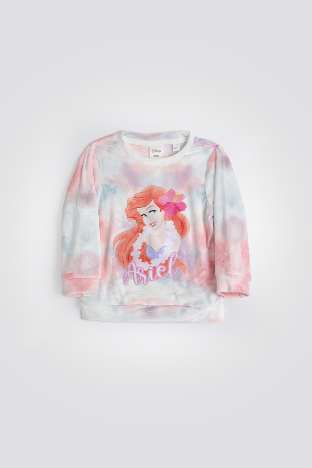 סט פיג’מה קטיפה ARIEL PRINCESS