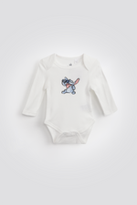 סט פיג'מה ארוכה סטיץ' | דלתא