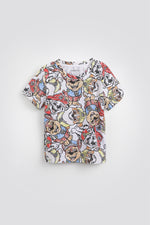 סט פיג'מה קצרה עם מסכה מפרץ ההרפתקאות | דלתא