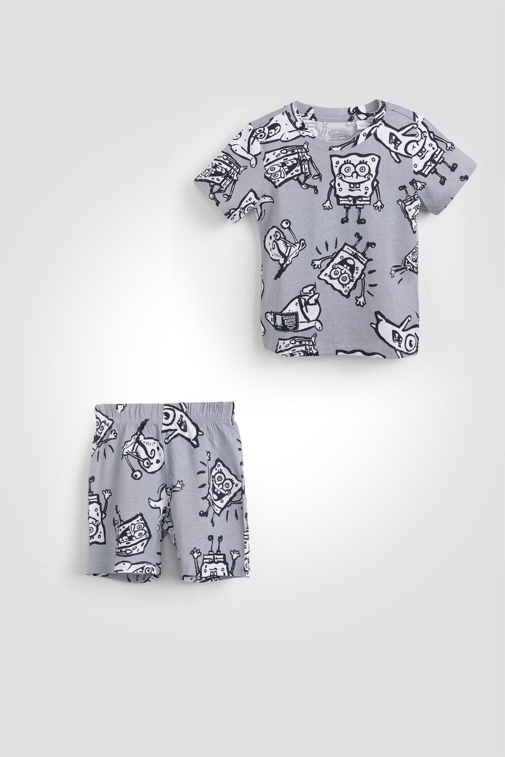 סט פיג'מה קצרה בובספוג | דלתא