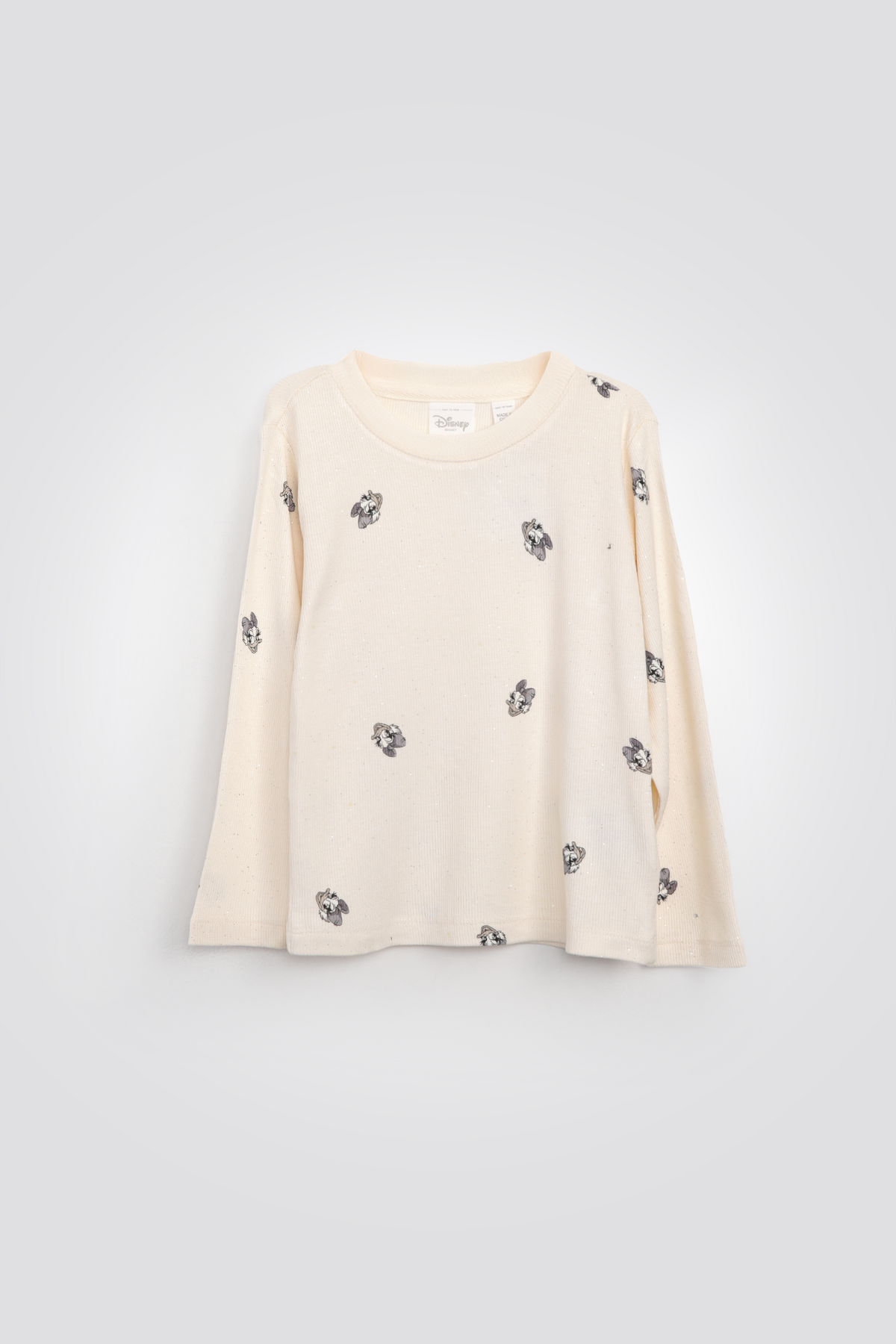 סט פיג'מה ארוכה מנצנצת דייזי | דלתא