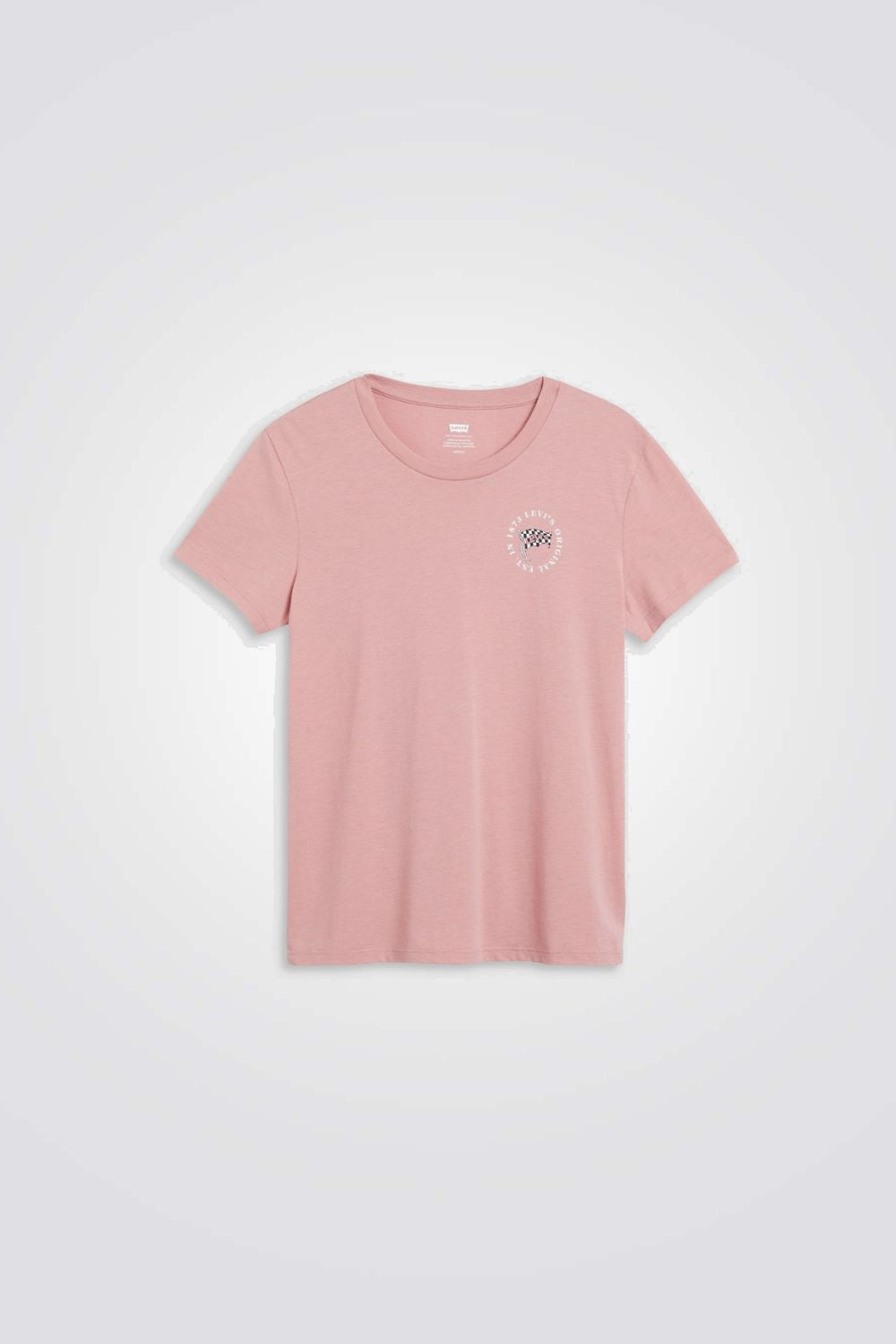 טישירט בייסיק בצבע ורוד