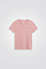 טישירט בייסיק בצבע ורוד