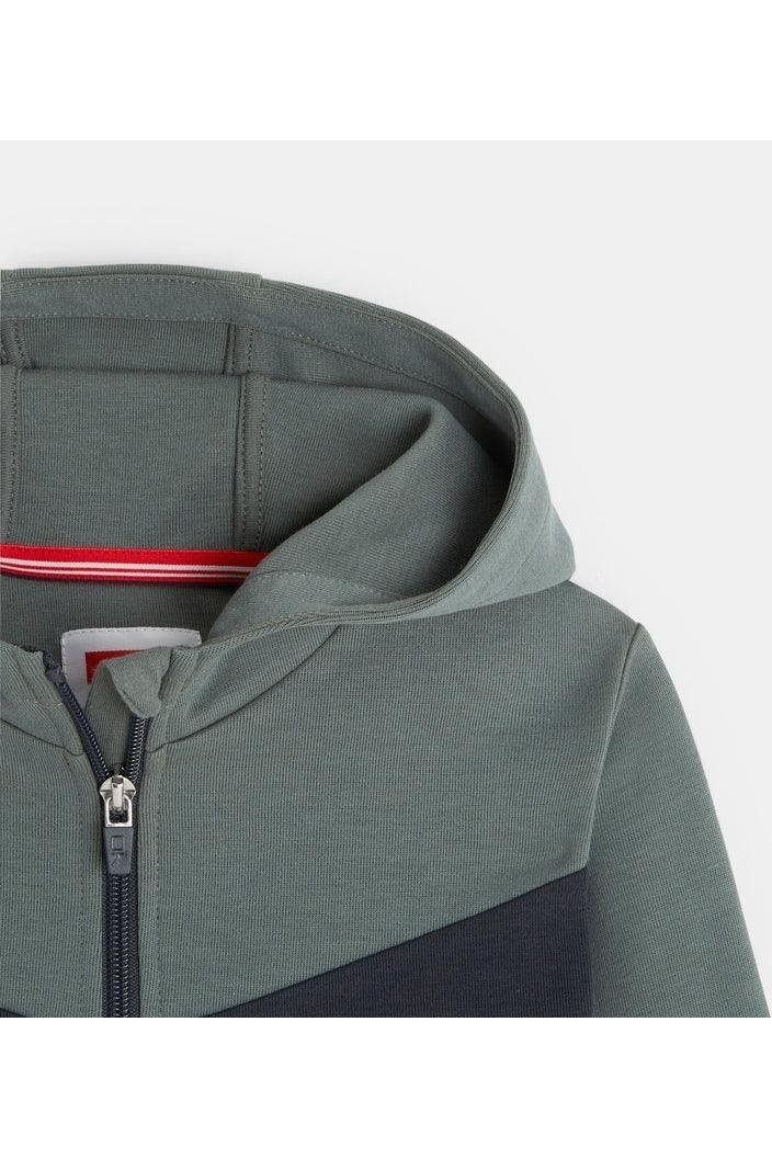 ג'קט קפוצ'ון גווני אפור לילדים