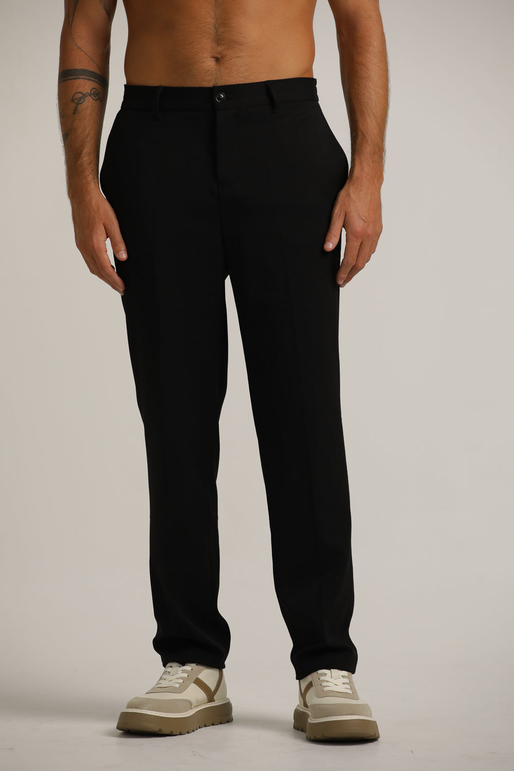 מכנסי פורמלי סלים אלסטי | קנת קול