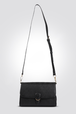 תיק צד בצבע שחור