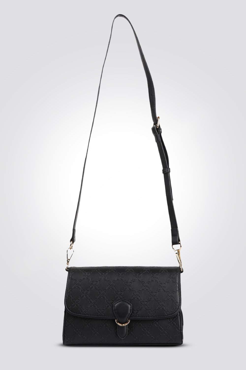 תיק צד בצבע שחור