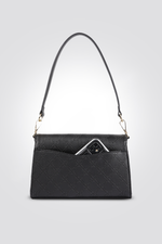 תיק צד בצבע שחור