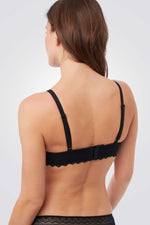 גוזיית תחרה ללא ברזלים ICON בצבע שחור