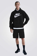 סווטשירט בצבע שחור לגברים | נייקי