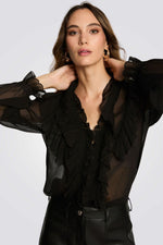 חולצת שיפון לנשים | מורגן 
