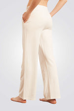 מכנסי פנאי CURT בצבע שמנת