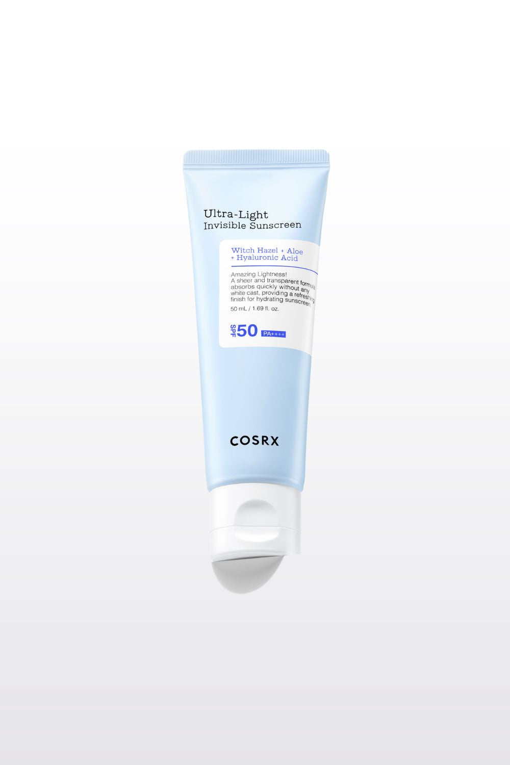 קרם הגנה שקוף 50SPF במרקם קליל 50 מ"ל