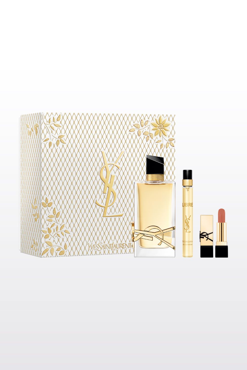 מארז בישום לאישה 90 מ"ל + 10 מ"ל + שפתון מוקטן LIBRE E.D.P