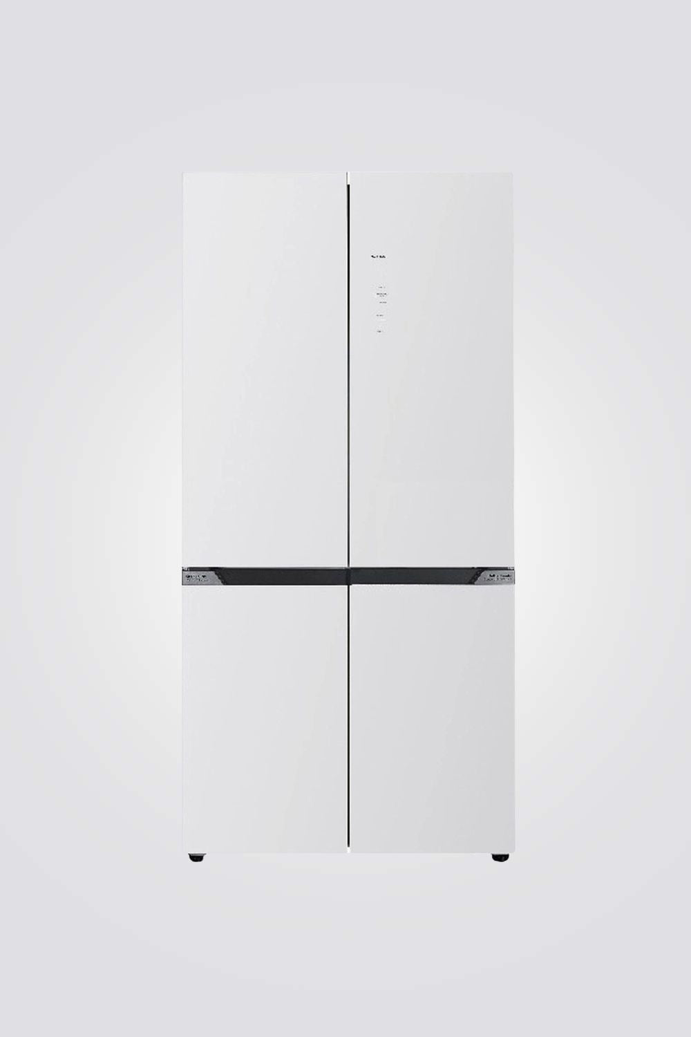 מקרר 4 דלתות מקפיא תחתון נפח 505 ליטר דגםKMG-I 551 WHT/G-505 | קיי אם ג'י