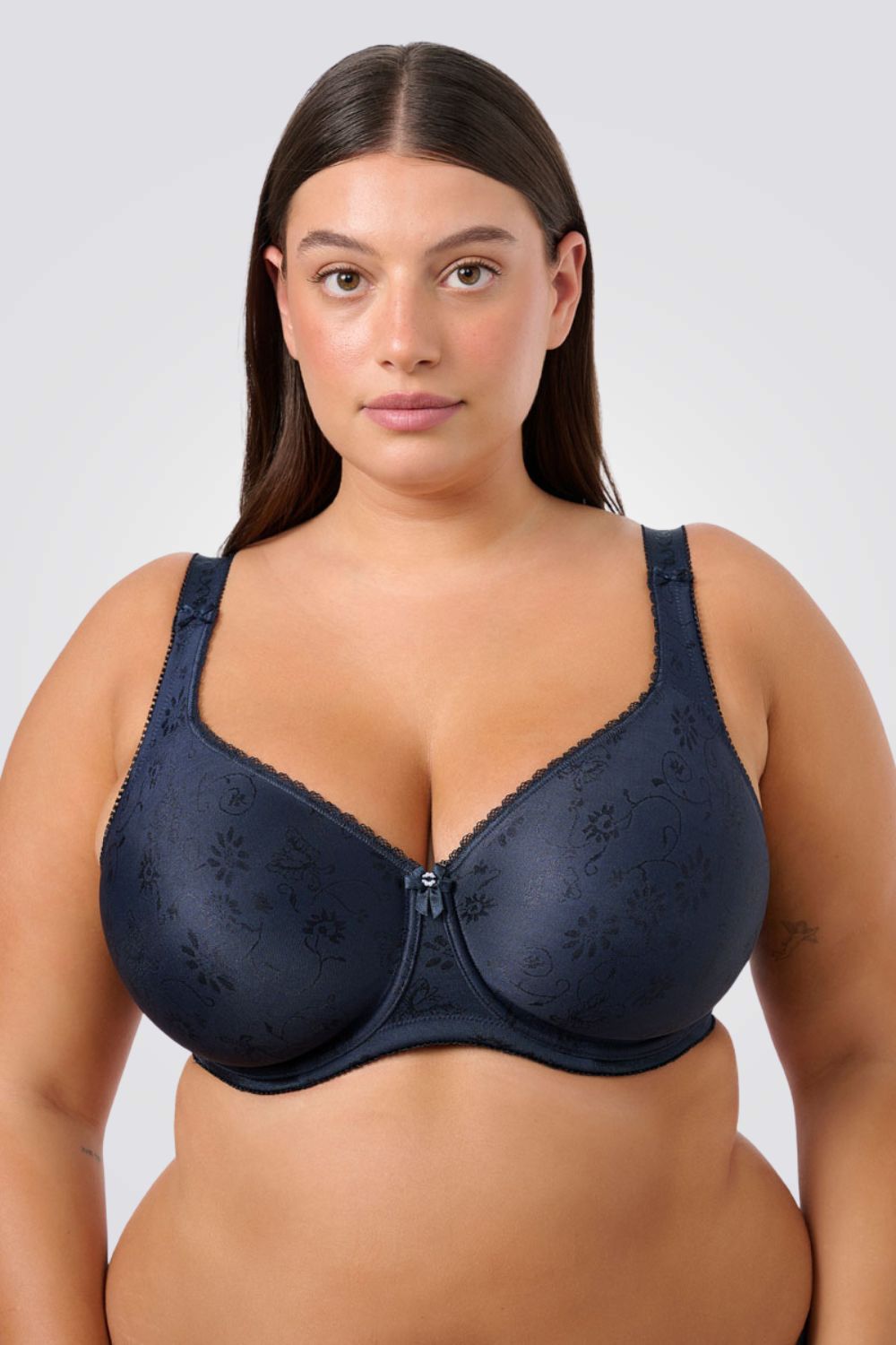 חזיית מינימייזר ללא ריפוד עם ברזלים | פמינה