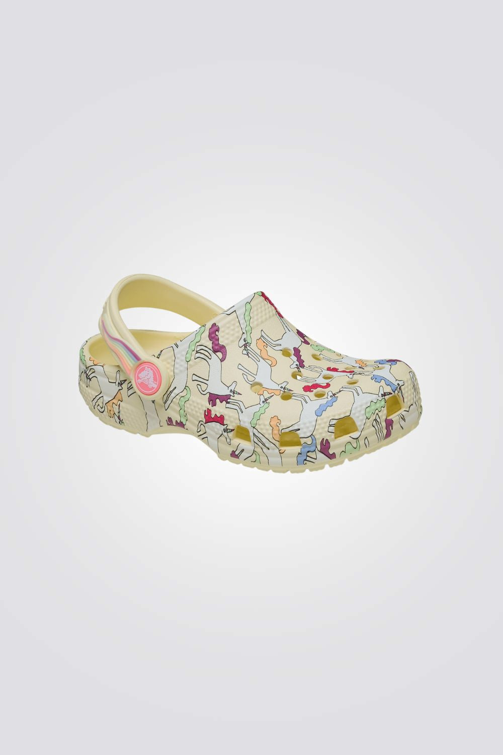 כפכפי חד קרן לילדים במידות קטנות Classic Unicorn Graphic Clog | קרוקס