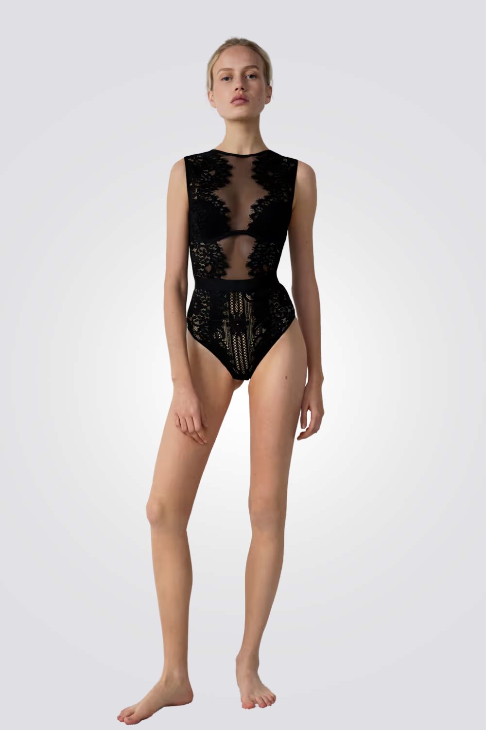 בגד גוף מרופד קלות TENTATION  לנשים