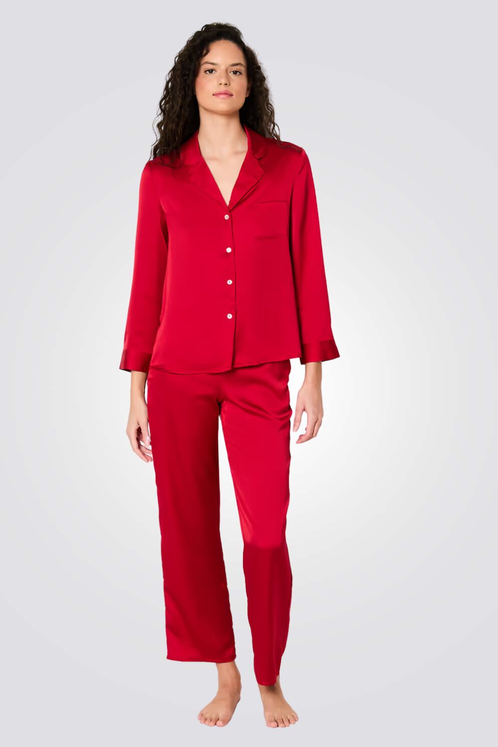 מארז סאטן אדום SIDERA לנשים