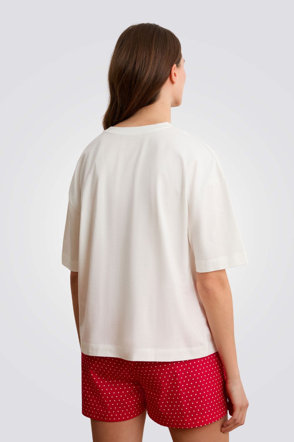 חולצת פיג'מה שרוולים קצרים ICONIC לנשים | איתם