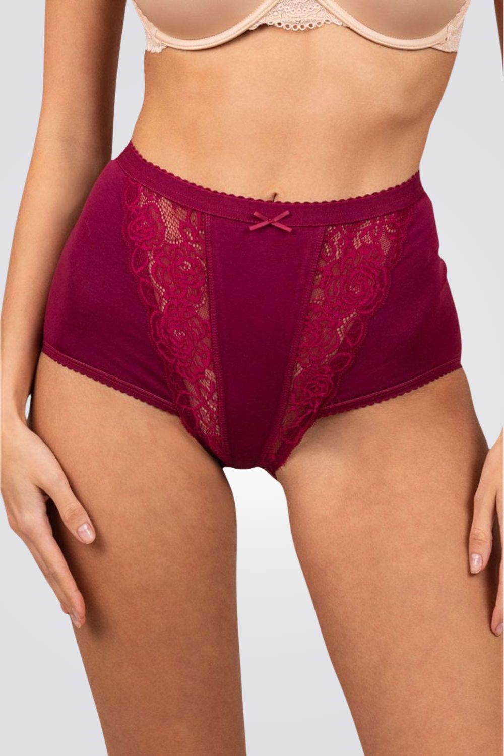 תחתוני מקסי עם תחרה עדינה | פמינה