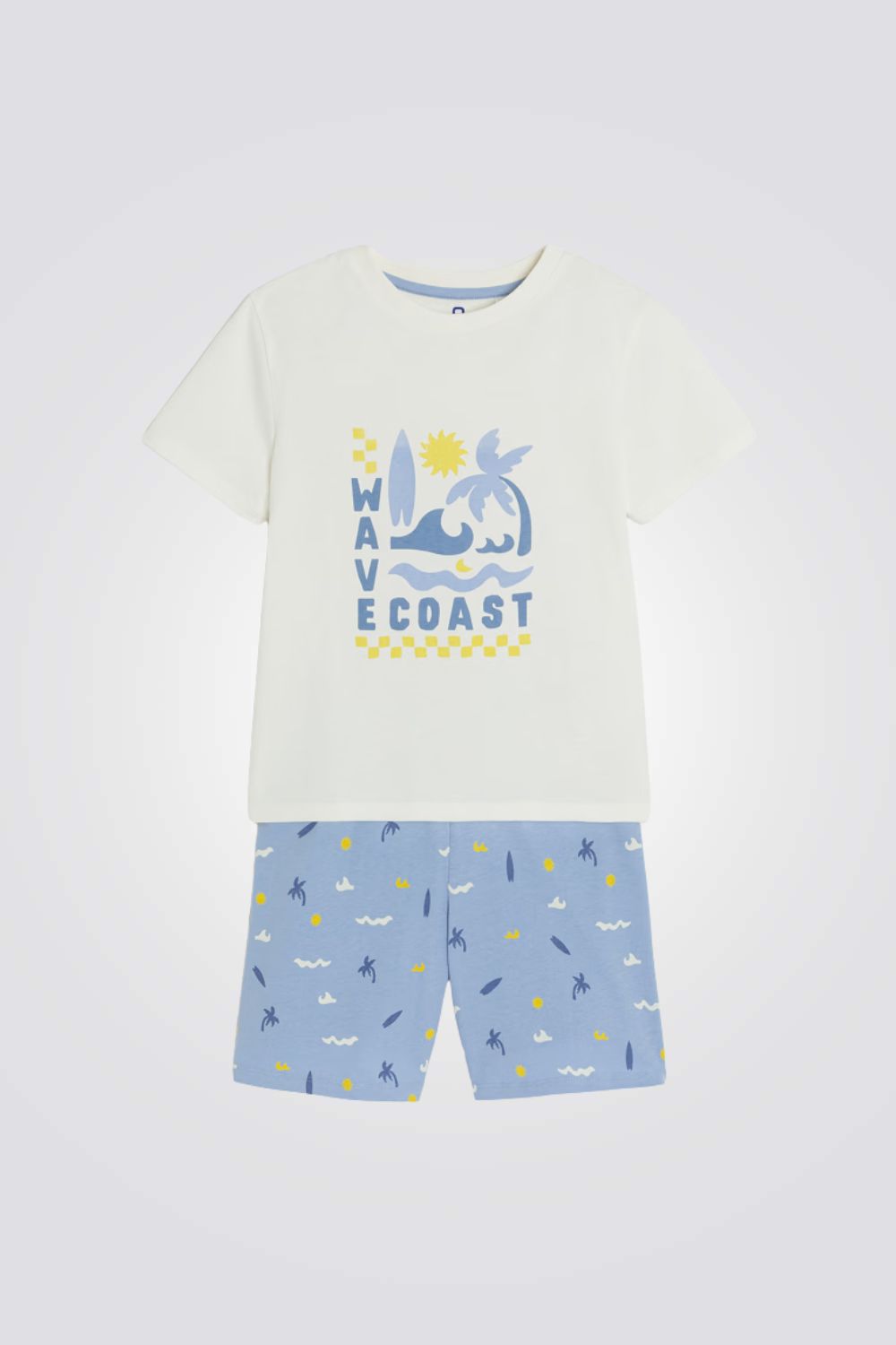 סט פיג'מה קיצית לילדים 