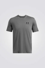 טישירט UA Left Chest Logo לגברים