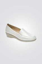 נעלי מוקסין עם פלטפורמה נמוכה | ליידי קומפורט