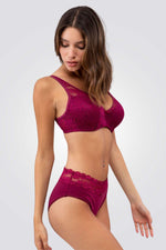 תחתוני מידי עם תחרה | פמינה