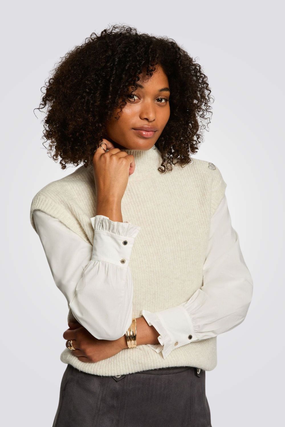 אפודת סריג לנשים| מורגן 