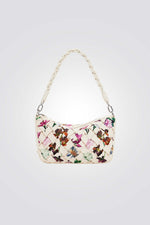 תיק יד לנשים עם הדפס פרחוני | דזיגוואל 
