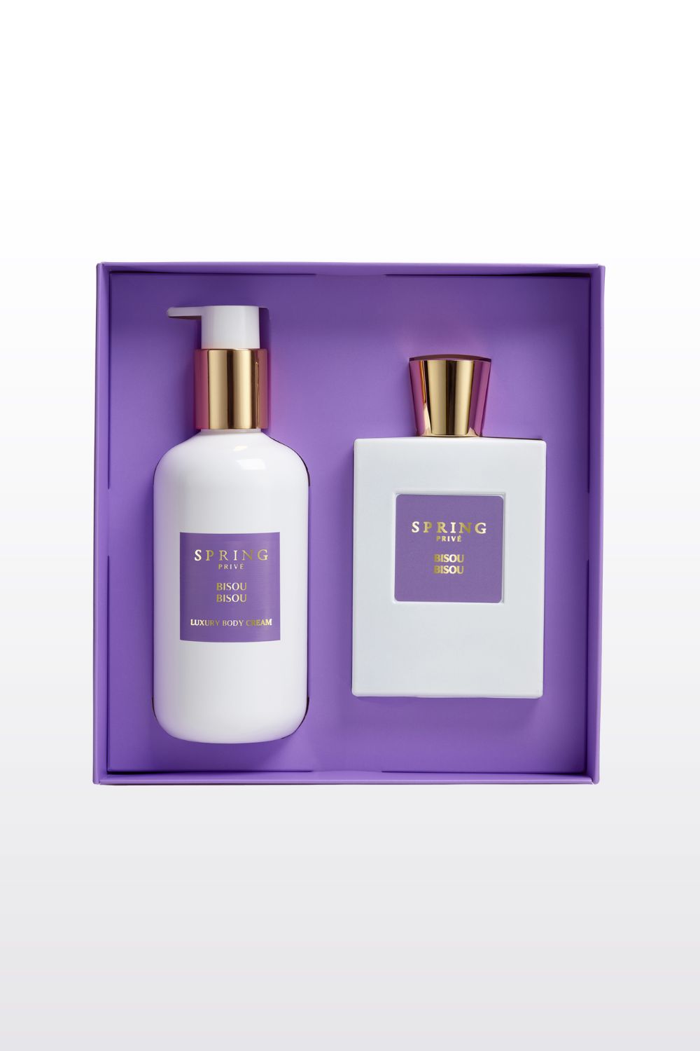 מארז בישום לאישה 100 מ"ל + קרם גוף 250 מ"ל BISOU BISOU E.D.P | ספרינג