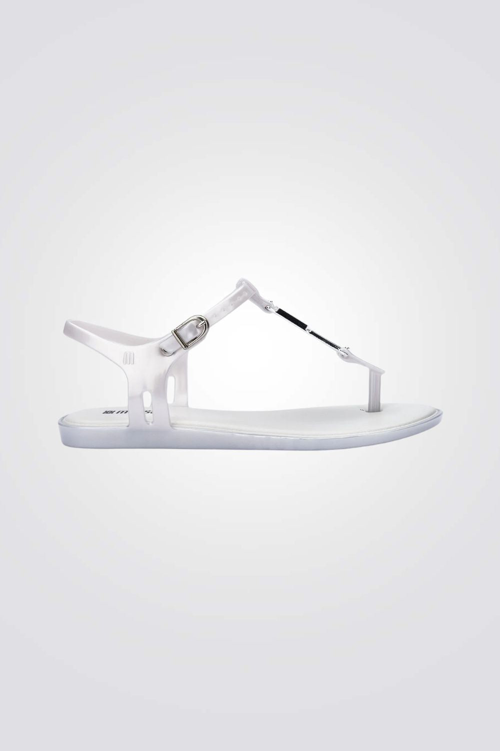 סנדלי אצבע SOLAR M CHIC בצבע לבן