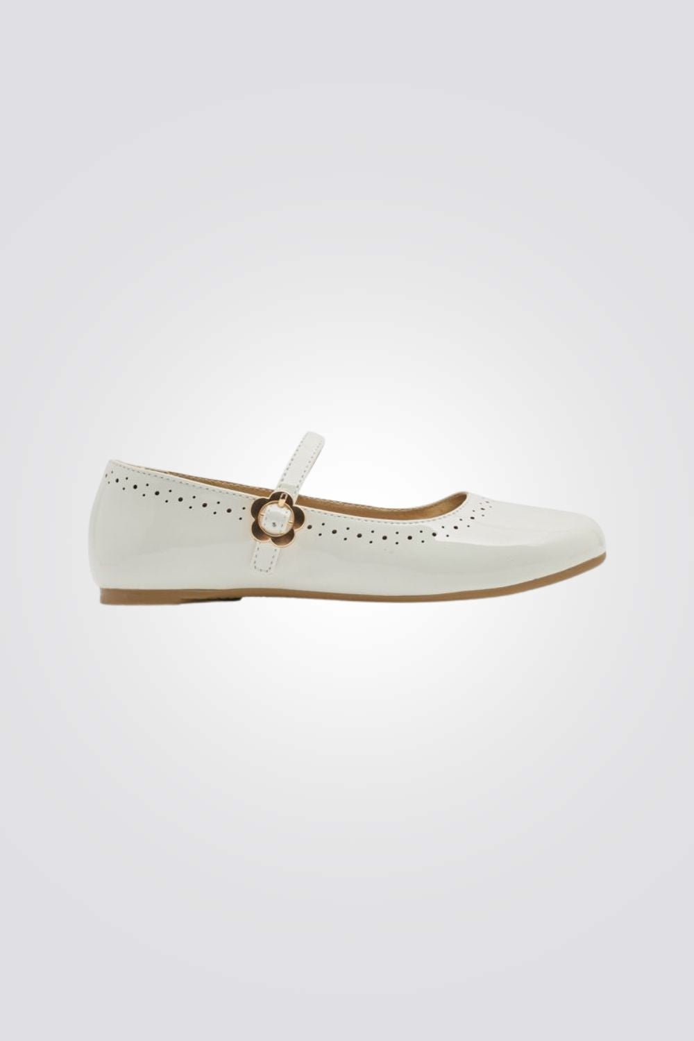 נעלי בלרינה פטנט לילדות 