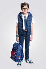 מעיל פוך בסגנון ווסט ללא שרוולים | אוקיידי