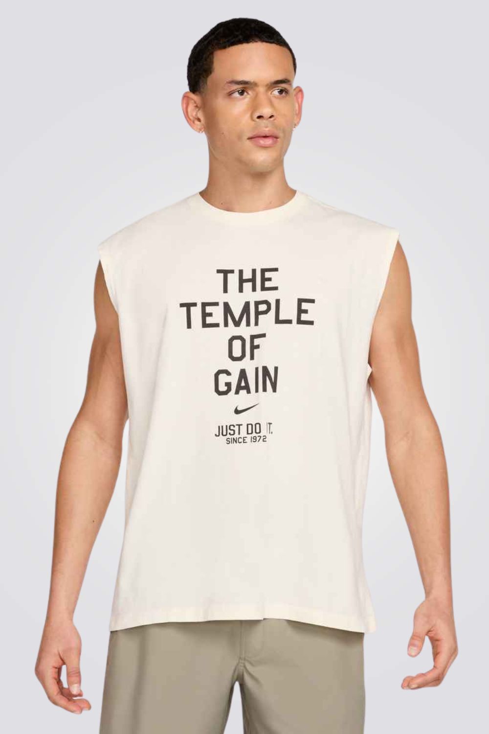 חולצה ללא שרוולים TEE SL GYM CULTURE לגברים