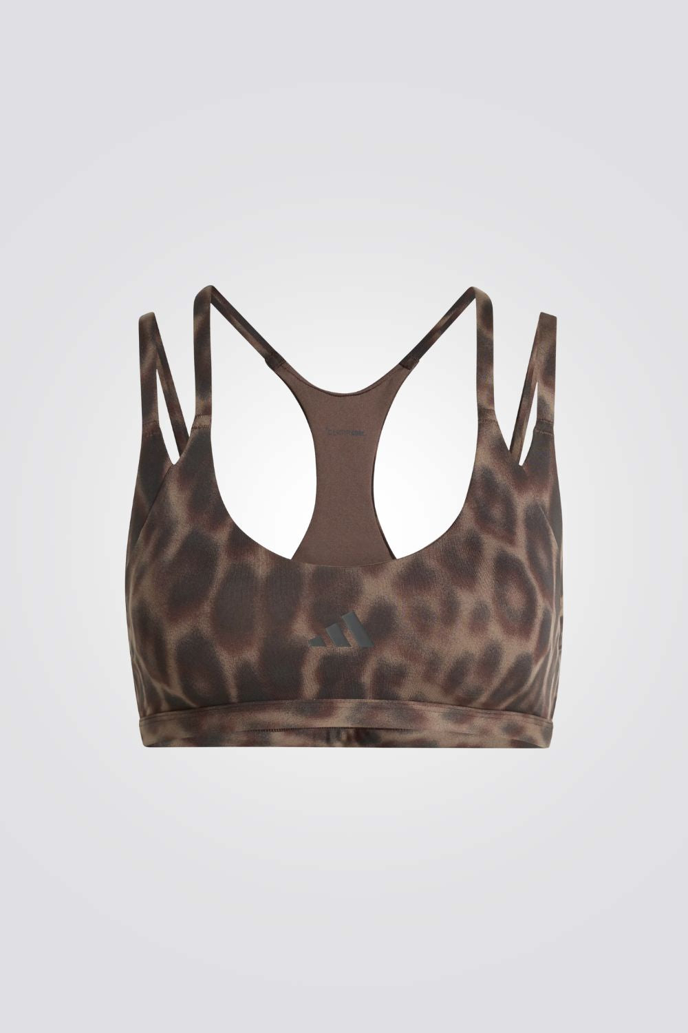 גוזיית ספורט Optimé Leopard Strappy לנשים | אדידס