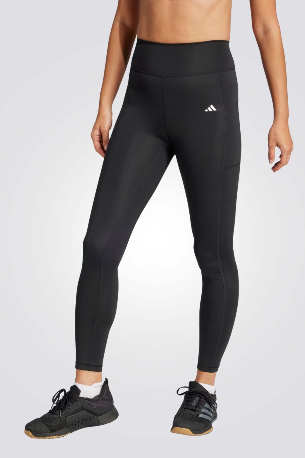 טייץ 7/8 לנשים בצבע שחור