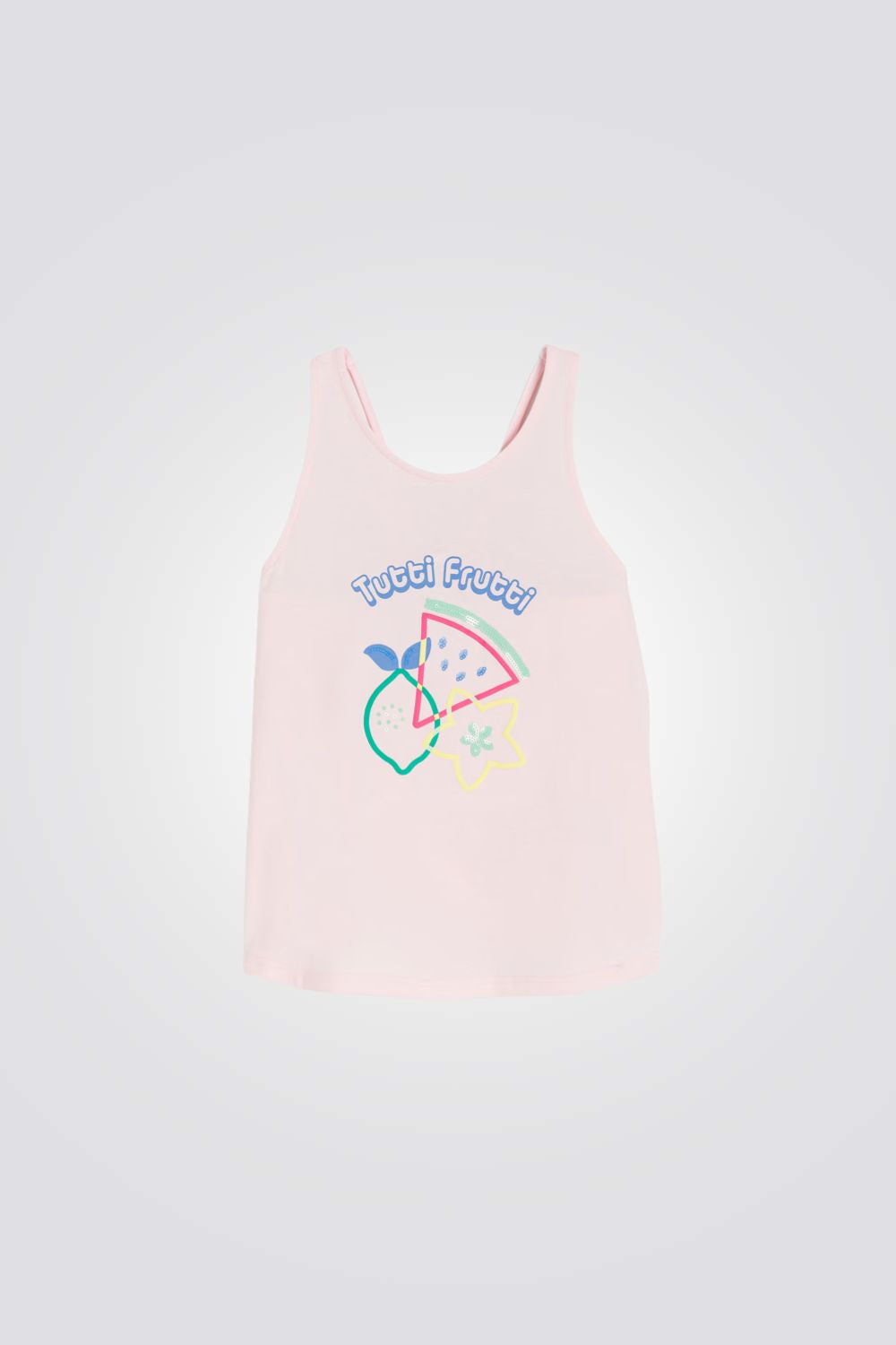 גופייה לילדות עם הדפס 