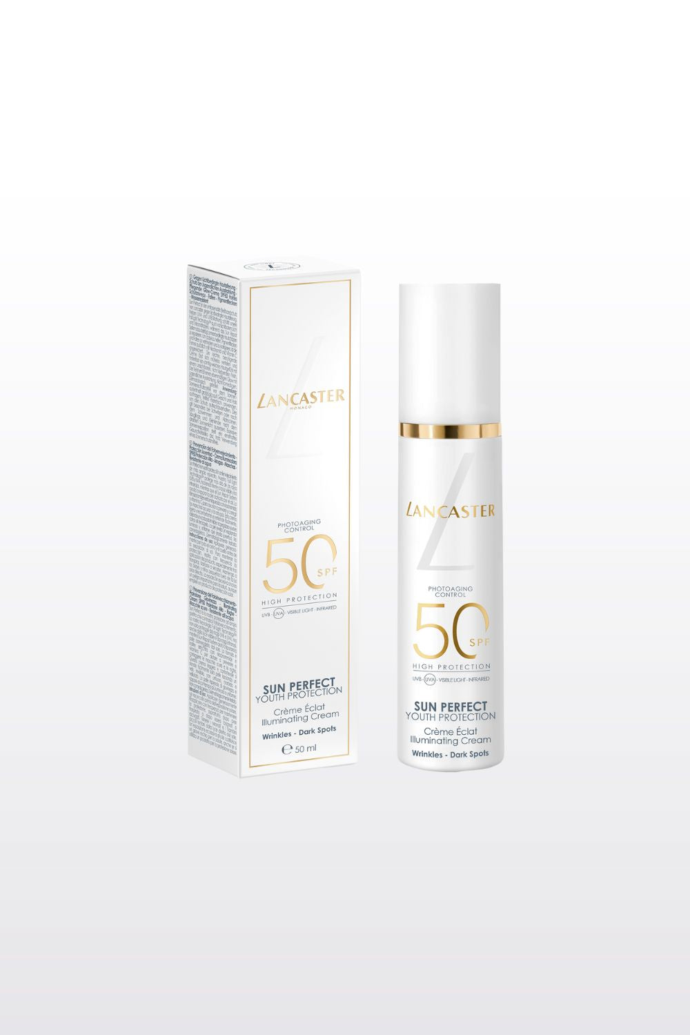 קרם פנים למראה זוהר ואחיד 50 מ"ל 50SPF | לנקסטר 