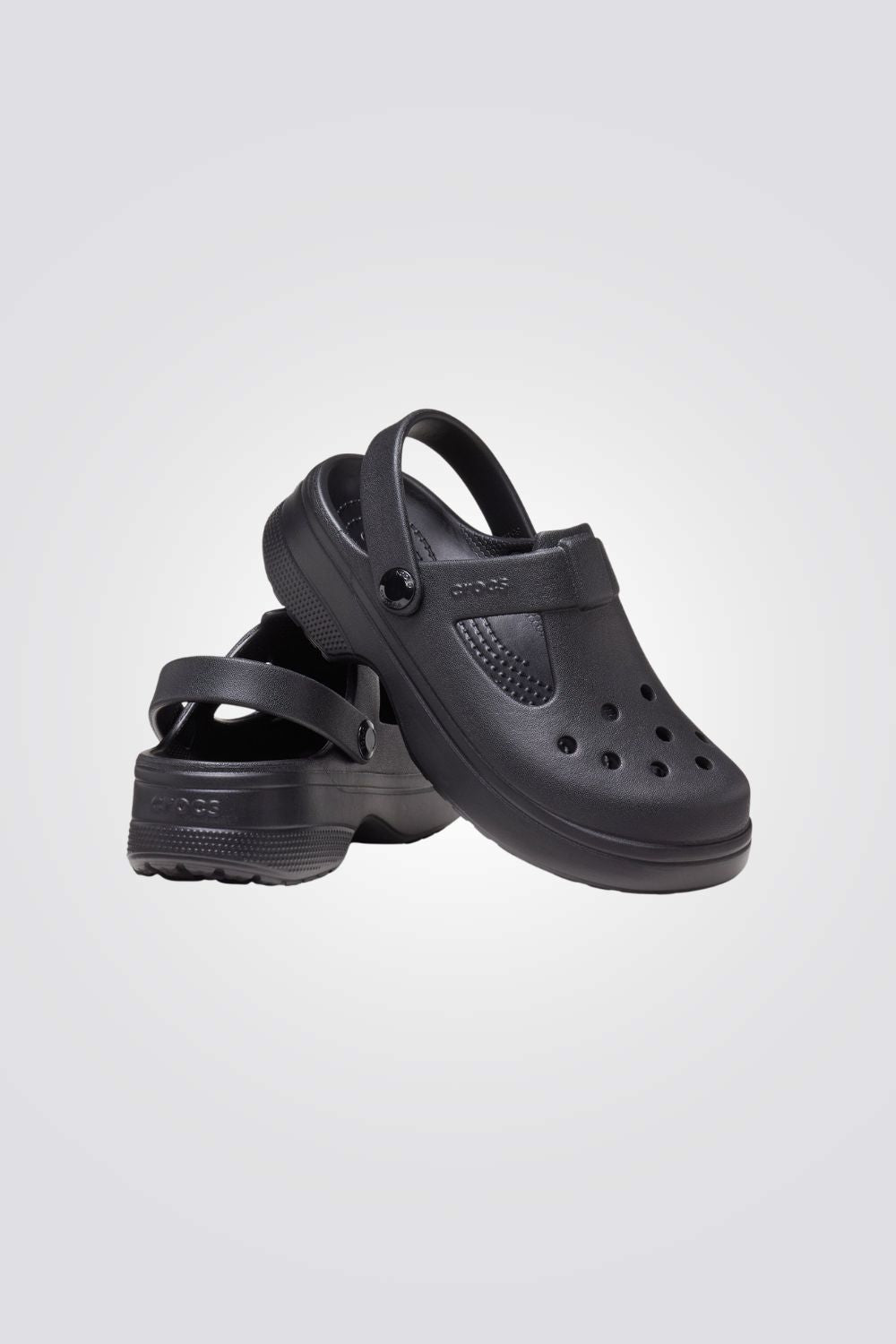 כפכפי קלוג מרי ג'ין לבנות במידות קטנות Classic Mary Jane Clog T | קרוקס
